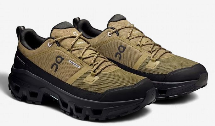 ON Shoes Cloudrock Low WP, Colour: Hunter/Blk, Size: 7