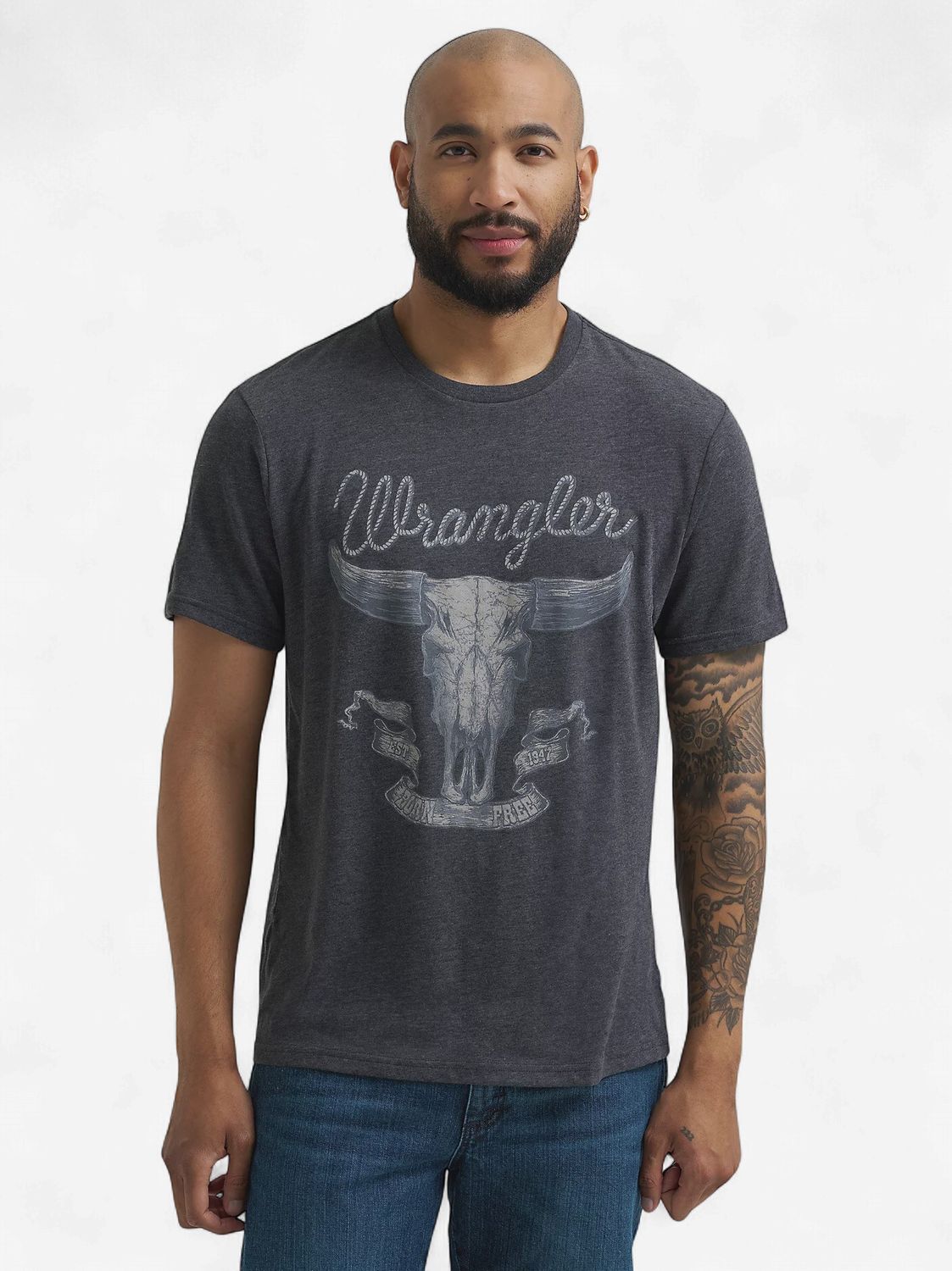 Wrangler Men’s Tee Del Bullio 5666, Size: S