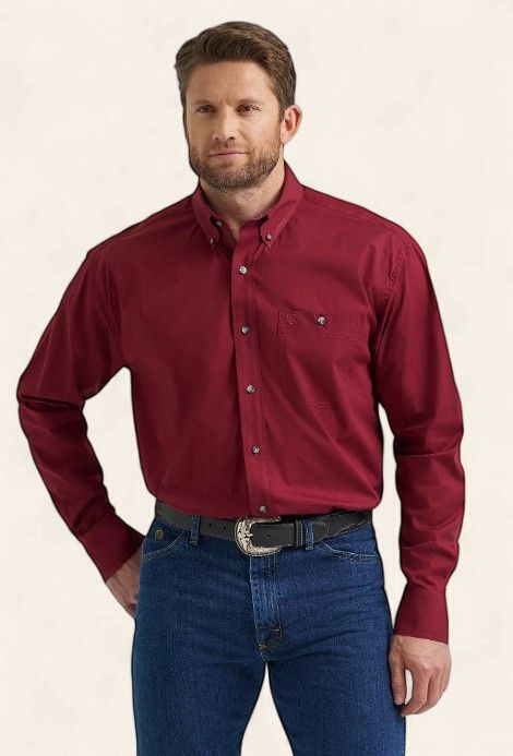 Wrangler Western LS Button Shirt 9627, Size: S