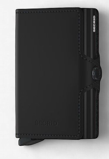 Secrid Twinwallet Matte Black, Colour: Matte Black