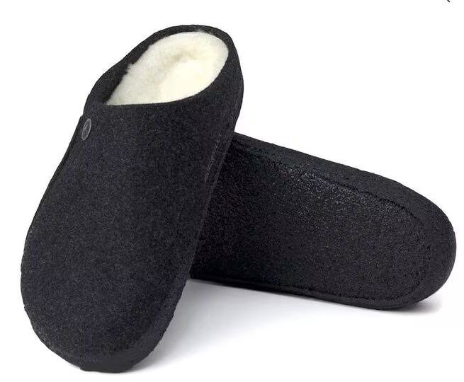 Birkenstock Zermatt Shearling WZ Anthracite, Colour: Anthracite, Size: 40, Width: Regular