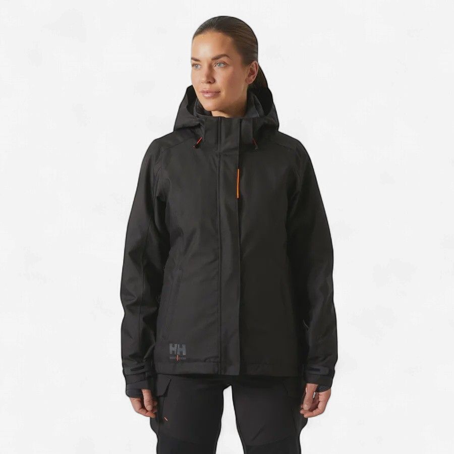 Helly Hansen  Women’s Luna Winter Jacket, Colour: 990-Black, Size: S