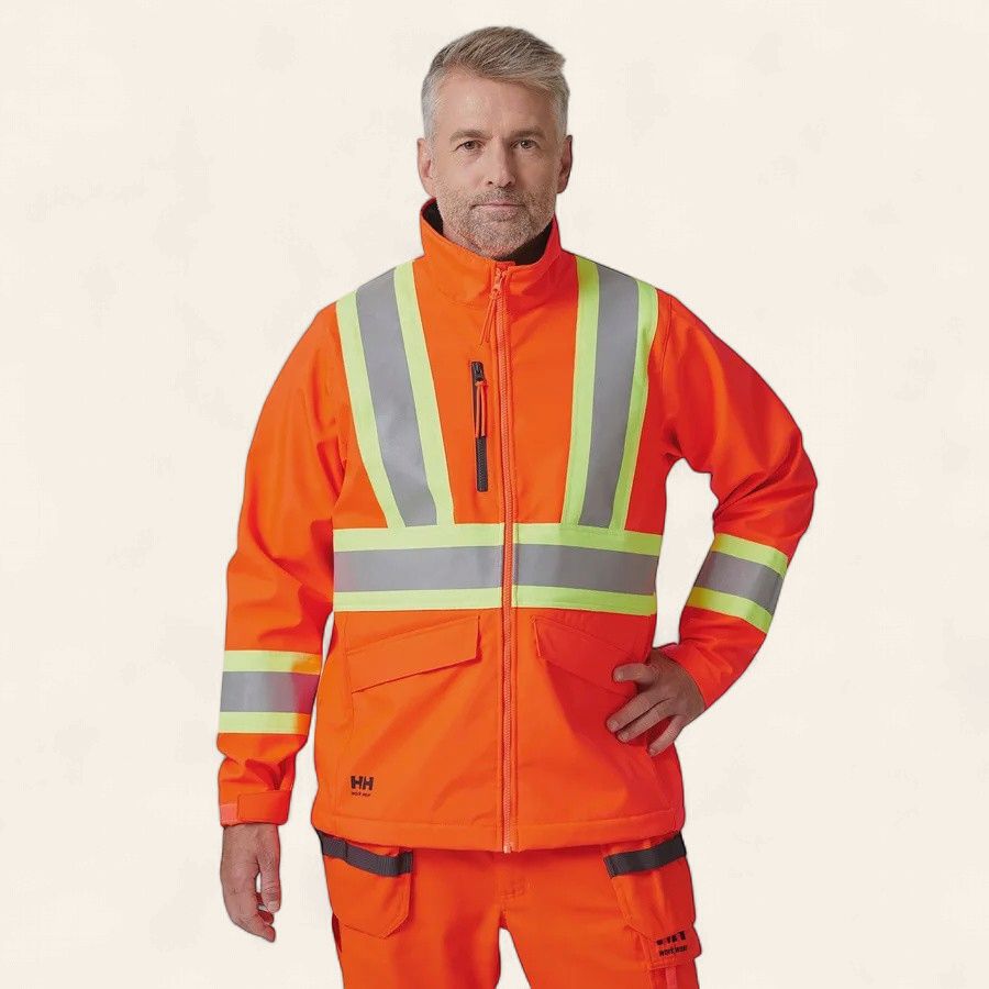 Helly Hansen Alta Softs  Jacket CSA, Colour: 260-Orange, Size: S