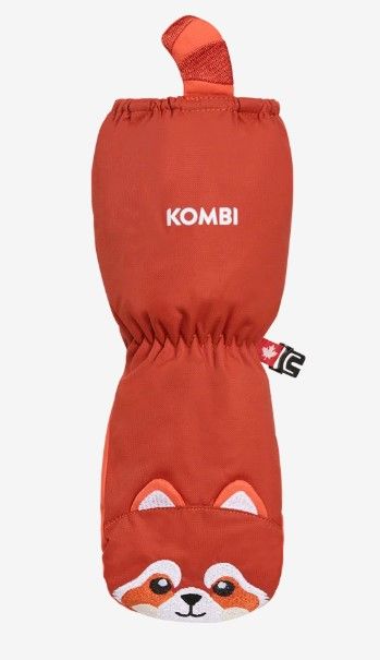 Kombi Animal Family Children Mitt, Colour: Remy Red Panda, Size: L