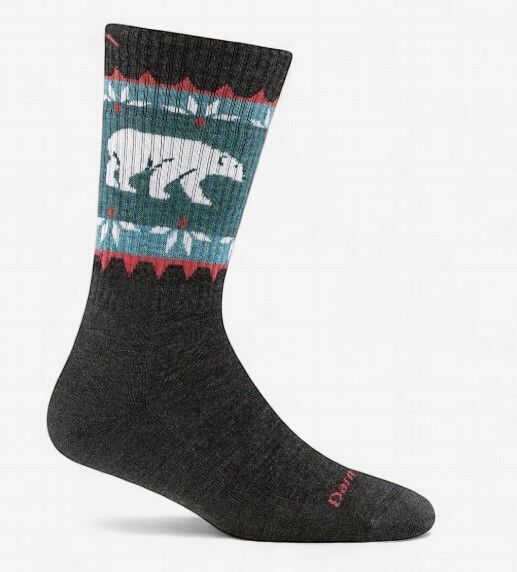 Darn Tough Boot Sock Midweight  5017, Colour: Grizzle Charcoal, Size: S