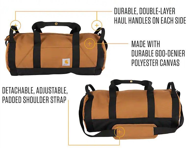 Carhartt 25L Classic Round Duffle