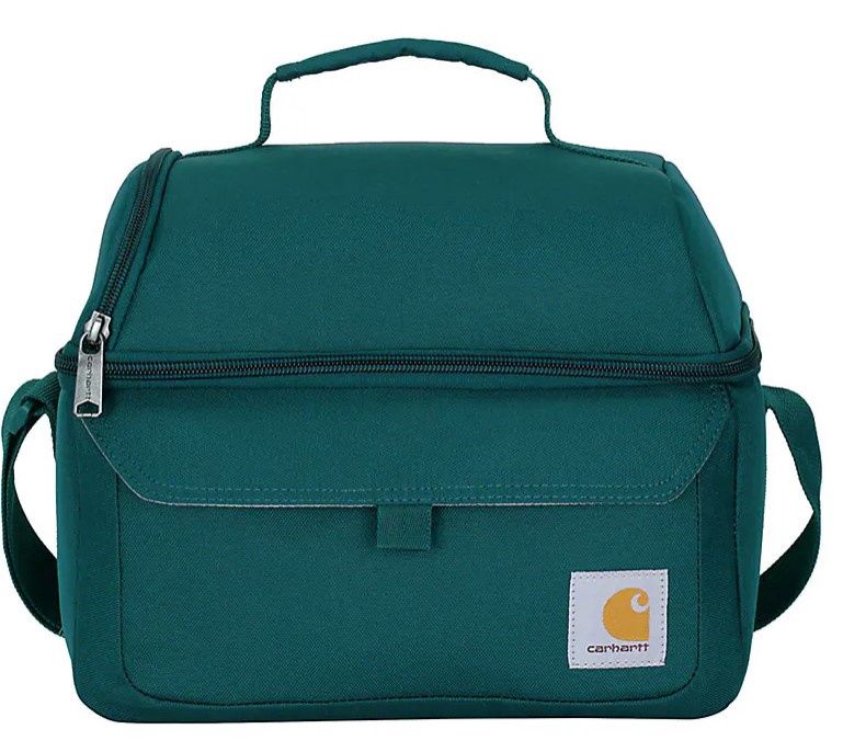 Carhartt 12 Can  Two Compartment Lunch Cooler, Colour: Teal