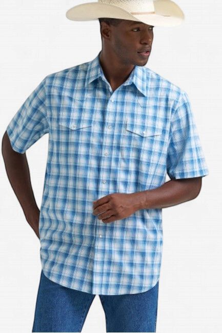 Wrangler S/S Western Shirt Snap Button 4834, Size: S