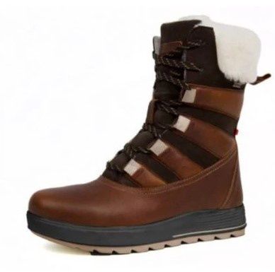 Nexgrip Ice Nomade Side Zip Boot Cognac, Size: 7