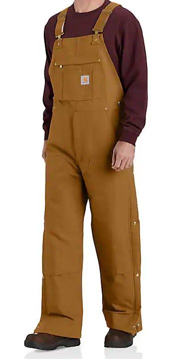 Carhartt Duck Bib Insulated