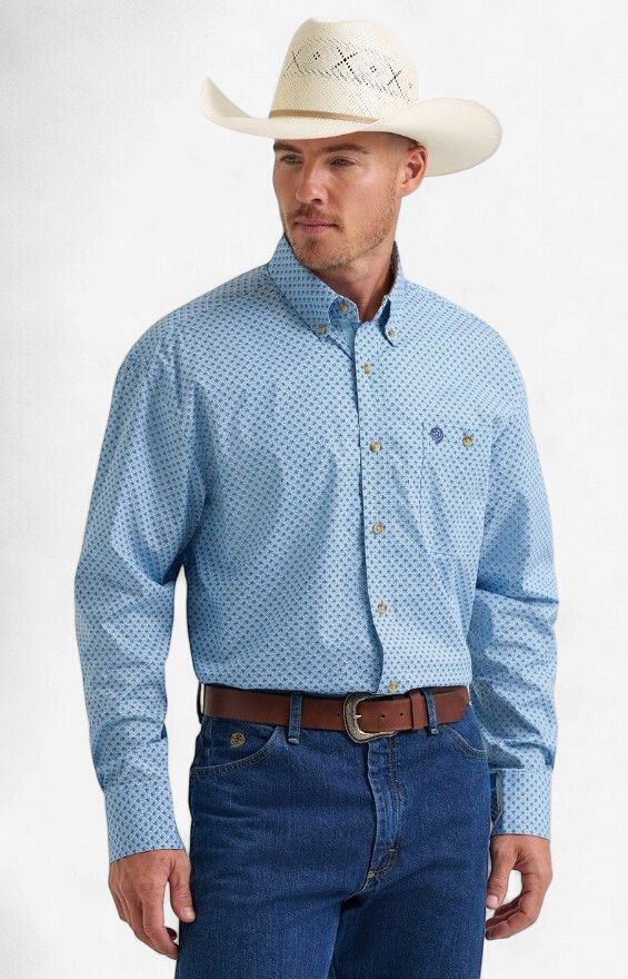 Wrangler Western Button LS Shirt George Strait 4582, Size: S