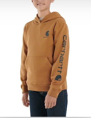 Carhartt Kid's Graphic Sweatshirt Brown