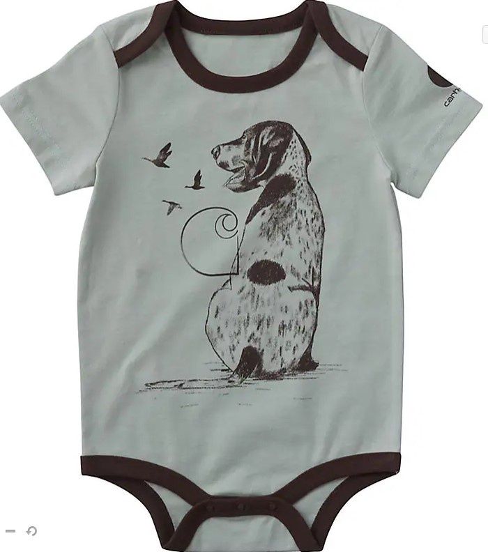 Carhartt Short Sleeve Dog Bodysuit