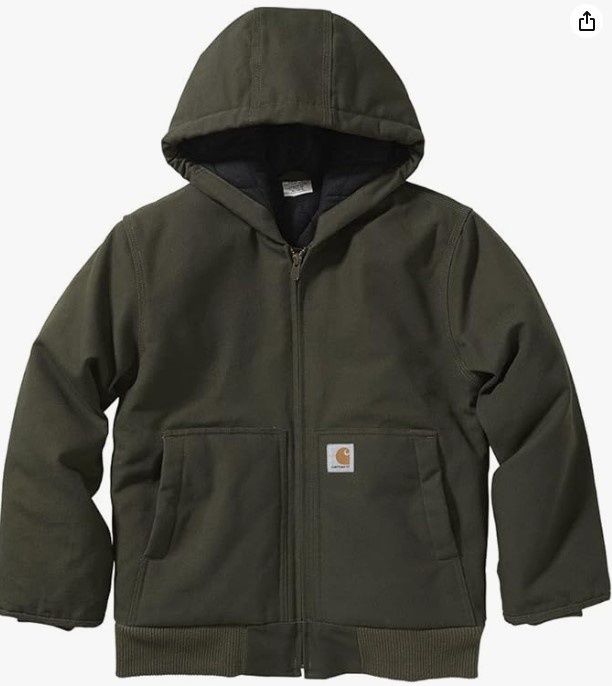 Carhartt Canvas Insulated Hooded Active Jacket