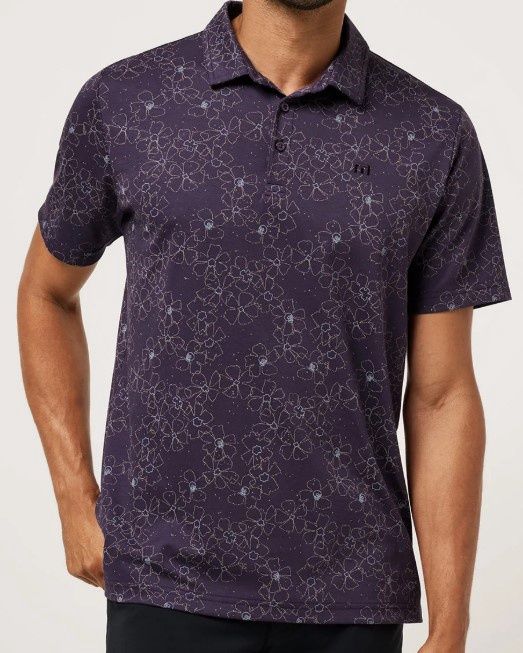 Travis Mathew Just My Type Polo, Colour: Purple Velvet, Size: M