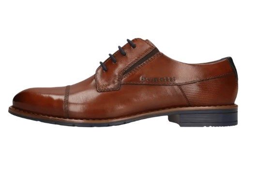 Bugatti Lace Dress Shoe Cognac