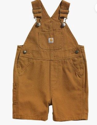 Carhartt Kids Loose Fit Canvas Shortall