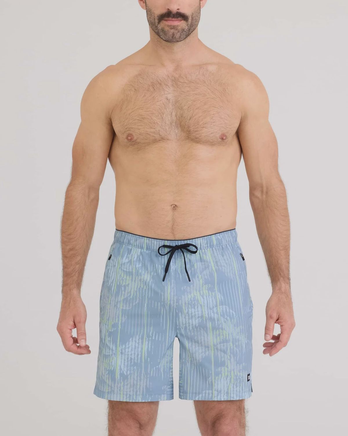 Saxx Power Moves 2N1 Short 7”, Colour: PSF Faded Denim, Size: M