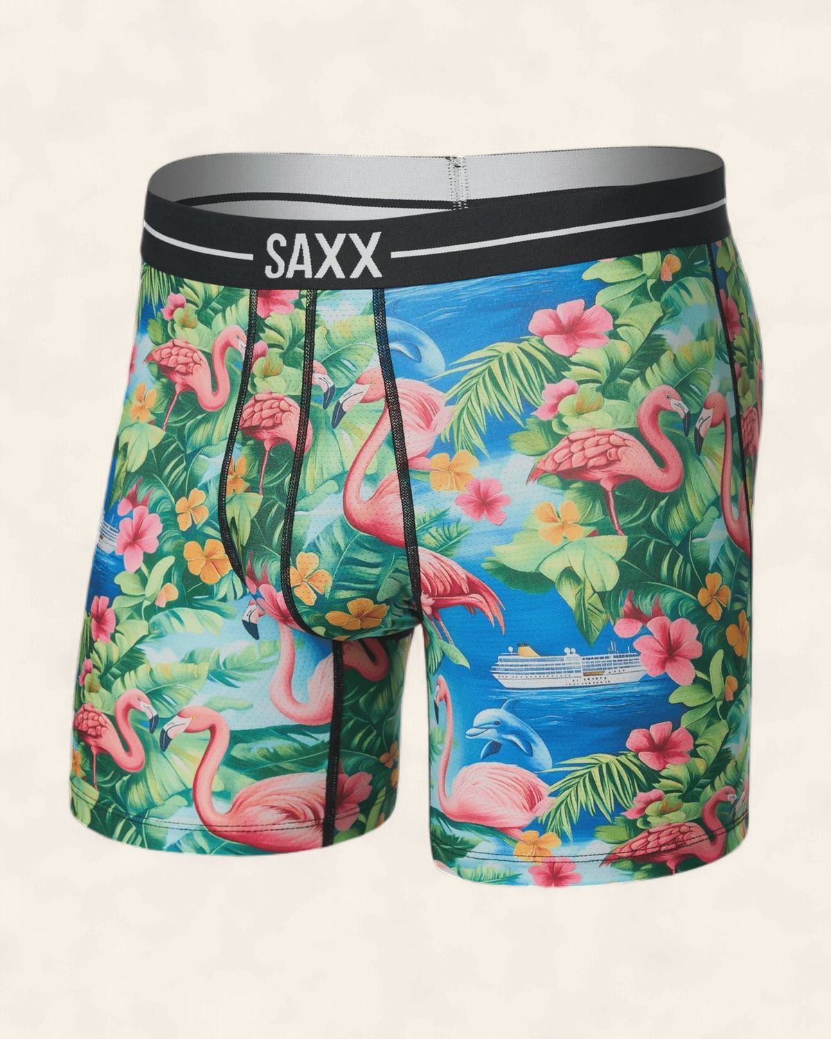 Saxx Volt Breathable BB Flamingo Bay Multi