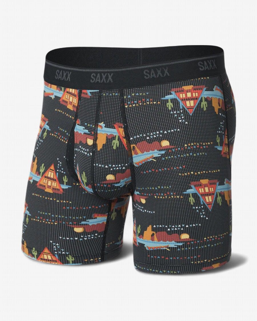 Saxx Quest Quick Dry Mesh BB Lakeside Black