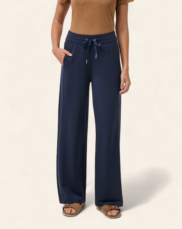Travis Mathew Womens Cloud Terry Wide Leg Pant
