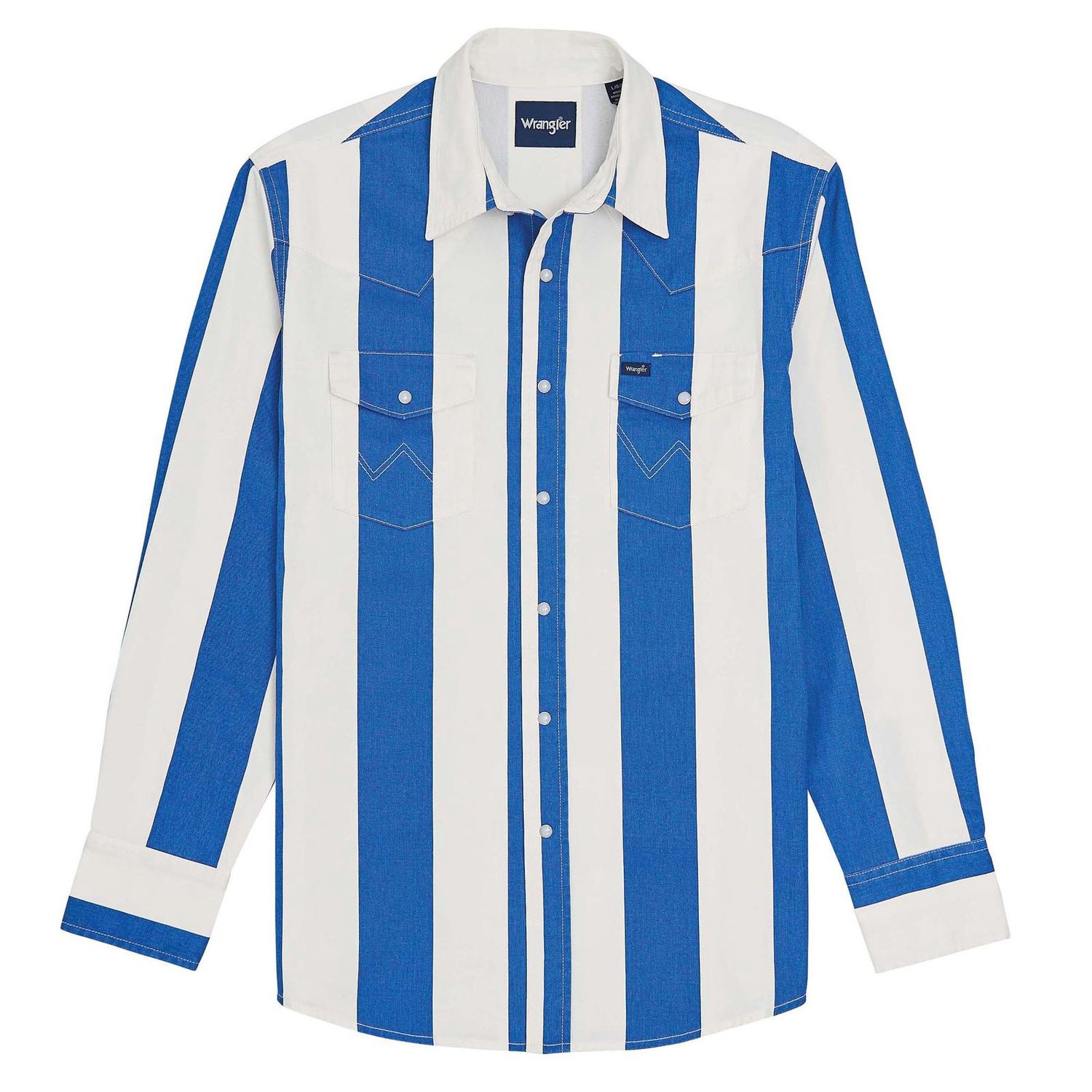 Wrangler Vintage LS Snap Brushpopper Shirt 5917