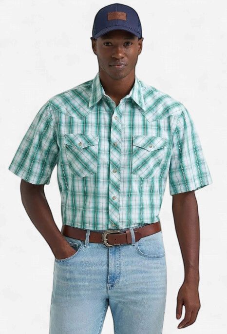 Wrangler West Men 20X SS Snap Shirt 8710