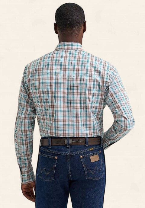 Wrangler West LS Snap Shirt 9034