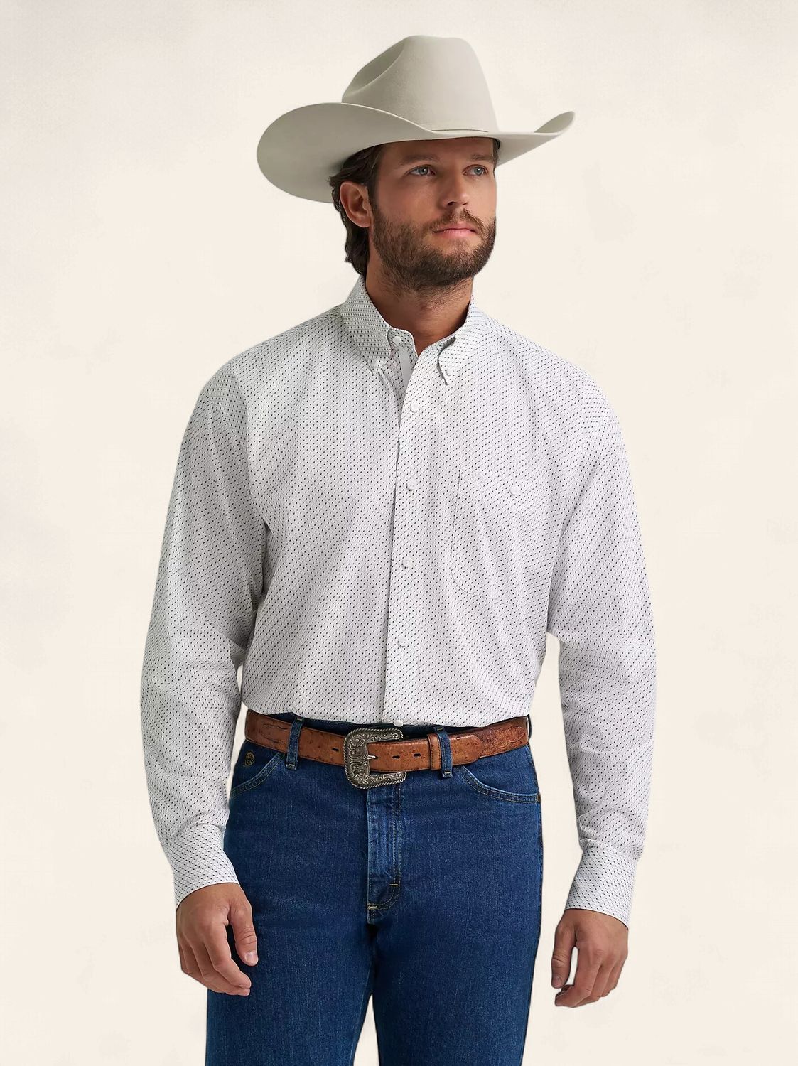 Wrangler George Strait LS Button Shirt 9057