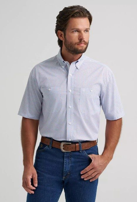 Wrangler George Strait SS Button Shirt 9059