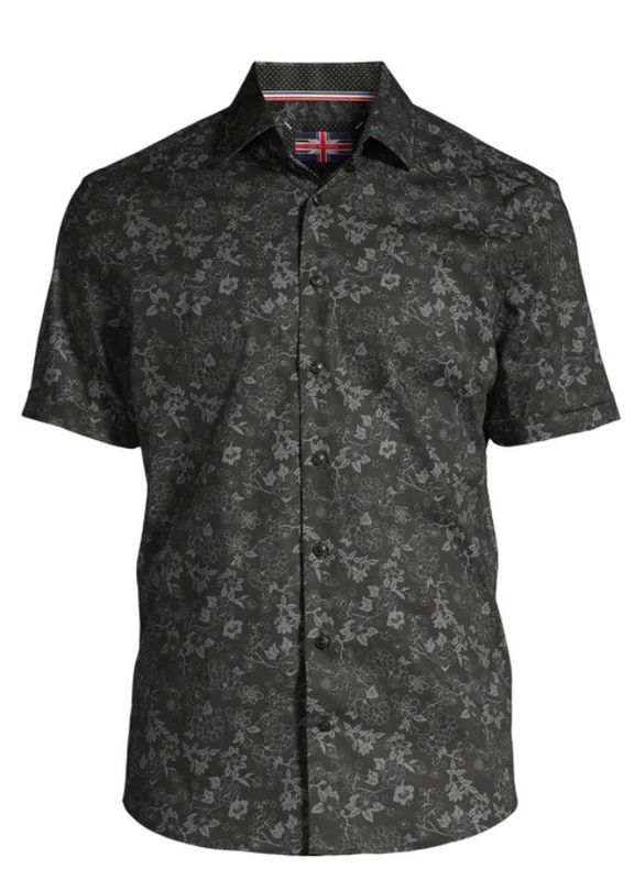 Soul Of London S/S Sport Shirt Black