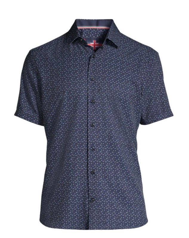 Soul Of London S/S Sport Shirt Navy