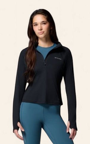 Columbia Stealth Spring LS Half Zip