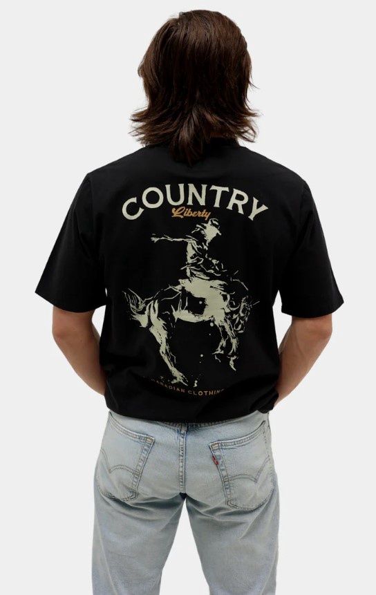 Country Liberty Saddle Tee