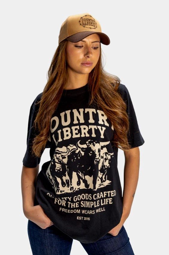 Country Liberty Stampede Tee