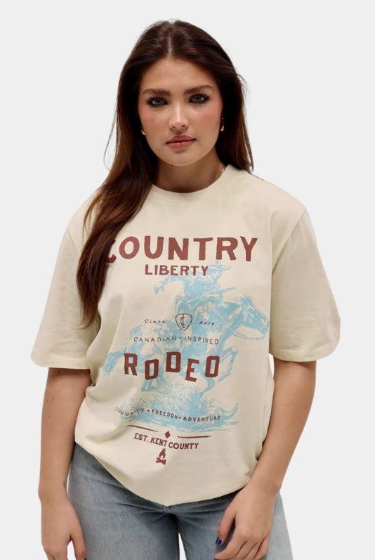 Country Liberty Rodeo Tee