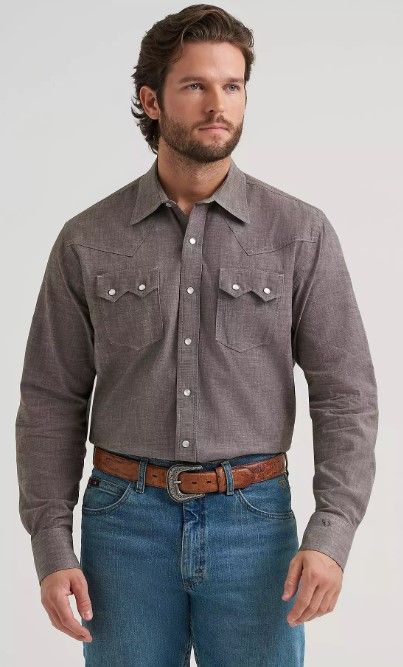 Wrangler Cody Johnson LS Snap Western Shirt 1513