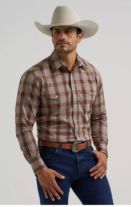 Wrangler LS Snap Western Shirt 1649