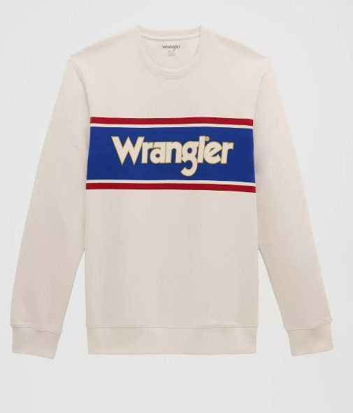 Wrangler Logo Crew Neck Sweater 0290