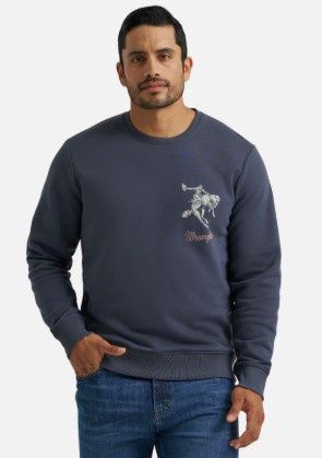 Wrangler Men’s Crew Neck Sweater 0291