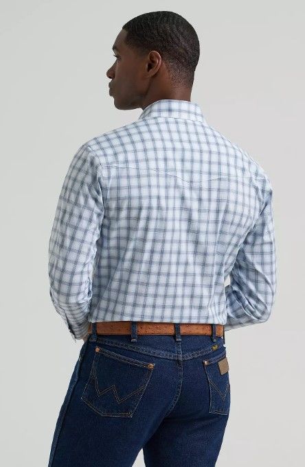 Wrangler LS Western Snap Button Shirt 1654