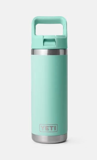 Yeti Rambler 18oz C Straw Bottle Seafoam