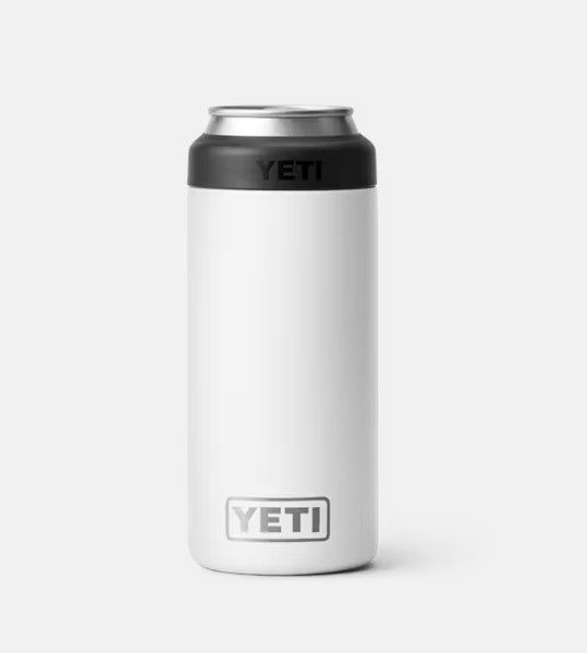 Yeti  Rambler Colster Slim FX White