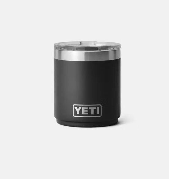 Yeti Rambler 10oz Lowball 2.0 MS Black
