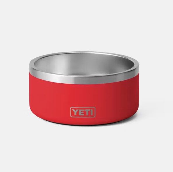Yeti Boomer 4 Dog Bowl Rescue Red