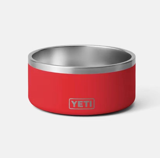 Yeti Boomer 8 Dog Bowl Rescue Red