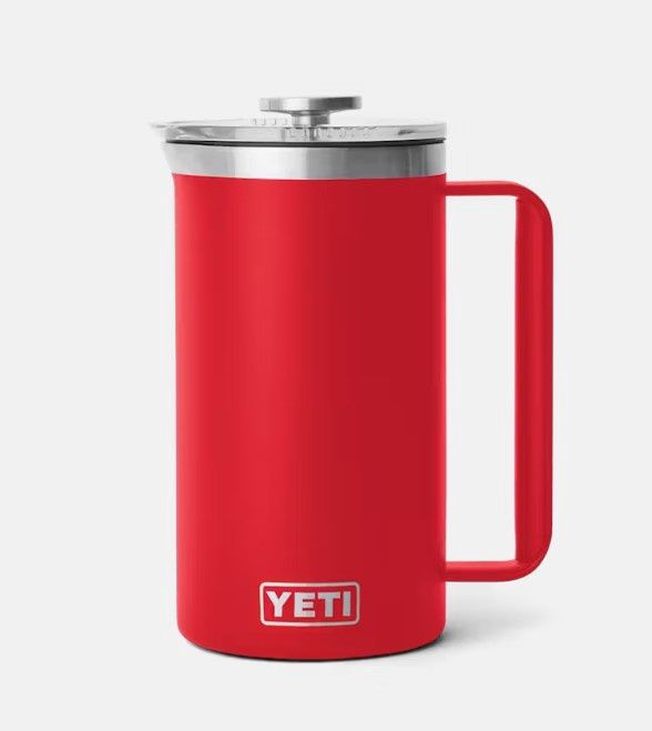 Yeti Rambler 34oz French Press Rescue Red