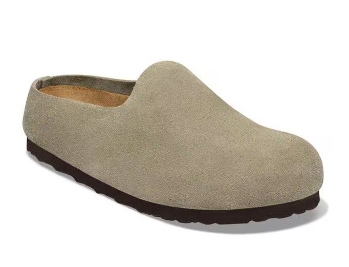 Birkenstock Amsterdam Suede Taupe