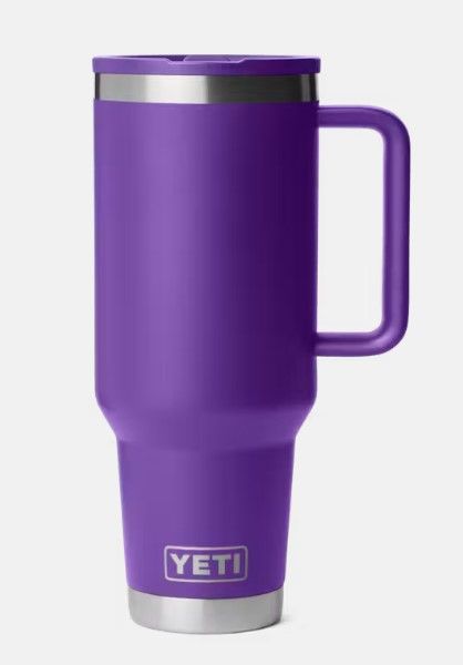 Yeti Rambler 40oz Travel Straw Mug Pace Purple