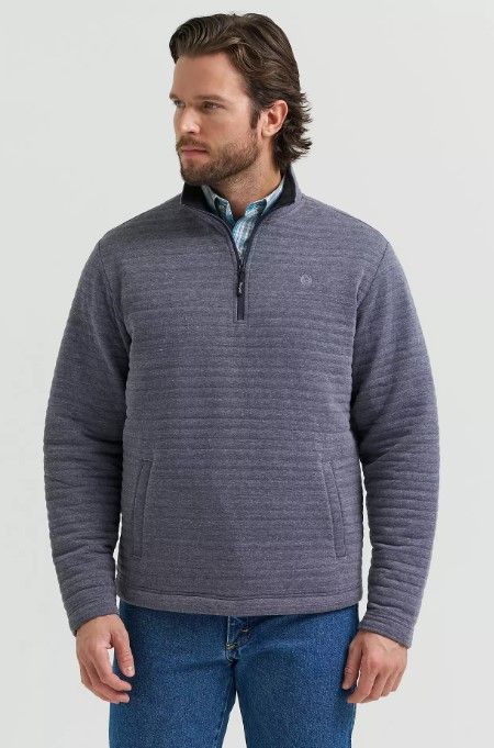 Wrangler George Strait Long Sleeve Quarter Zip 1929